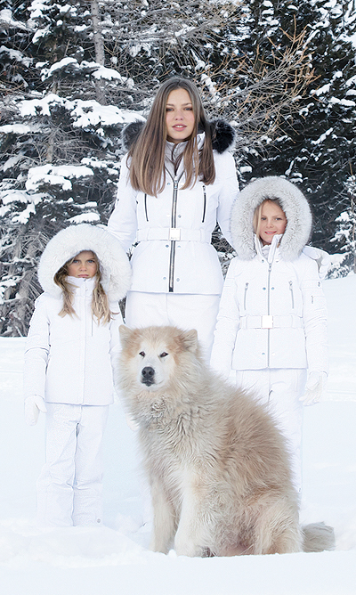 Poivre Blanc ski wear collection